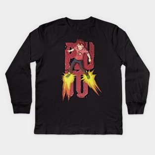 MIGHTY ATOM - Astro Boy | PLUTO Investigations Kids Long Sleeve T-Shirt